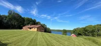 Lake Front Home close to Ski Brule and snowmobile trails.
