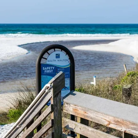 30A Blue 3Br-3BA -3 Min Walk to Public Beach-Golf Cart Option-Pool