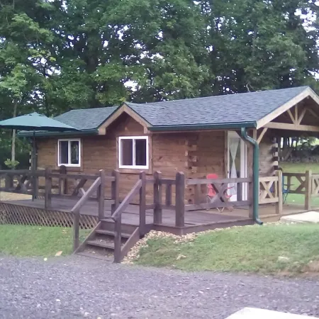 Charming Amish-Built Log Cabin in Utica, PA