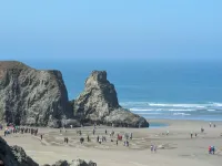 Coastal Elegance: Pet-Free Oceanfront One Level Home with Sweeping Views Hotels in Bandon