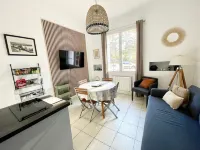 T2 Portissol, Idéalement Situé, Parking Privé, Port & Plage à Pieds