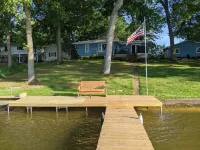 Lakefront house on All Sport Palmer Lake with pier to dock your boat/kayak.