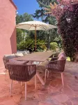 Beautiful vacation villa with large pool 900m walk to the beach for 12 people