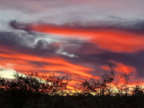 Modern & elegant desert highway with quick access to hiking!