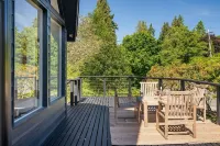 Renovated A-frame with water view