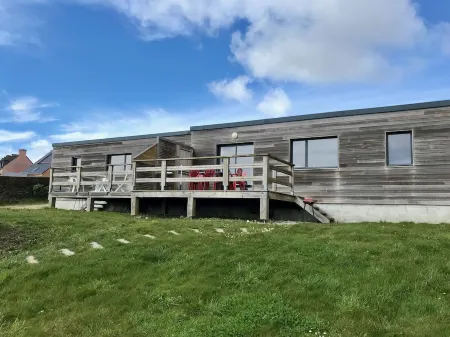 Sea view house Presqu'île de Crozontout comfort 4 pers. terrace Near Aber