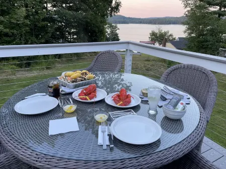 Webster Lake Farmhouse with private lake access