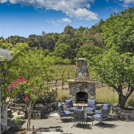 St. Helena, Walk to Town, on Vineyard, Pool, One Acre/Private, Permit STR25-001