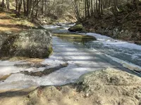 Restored, Historic Mill House Near The NCR Trail