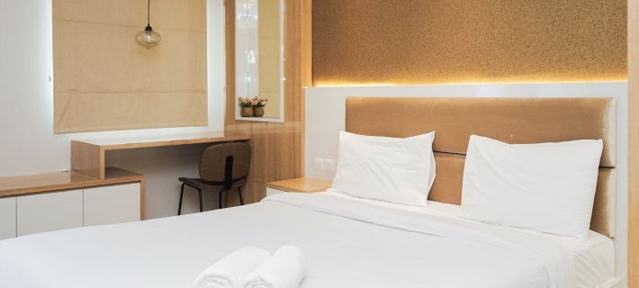 Minimalist and Cozy Studio Apartment at Tuscany Residences Ξενοδοχεία στην πόλη Serpong