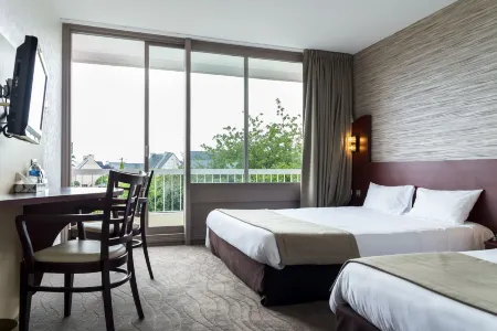 Brit Hotel Confort Saint-Brieuc Langueux Отели в г. Морьё