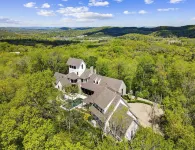 Sparkling Pool and Scenic Views - Luxurious Hilltop Estate Retreat