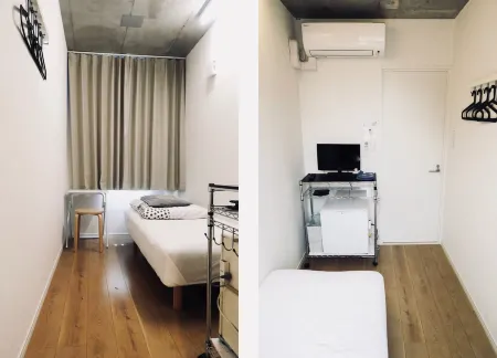 Kangaroo Hotel Side B Отели рядом со станцией Ниппори