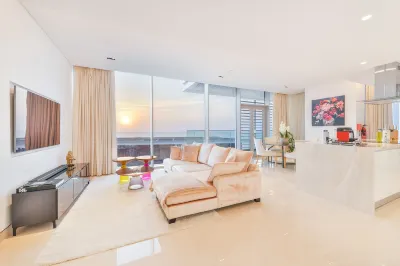 Posh 2 Br Oceanfront Apt in the Heart of Bluewaters Island Hotels in Bluewaters Island