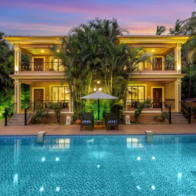 Seashell Suites and Villas- Candolim Goa Hotels near Candolim Beach Rd