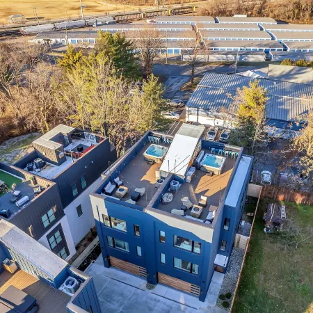 4 Rooftop Decks 4 Hot Tubs Game Rooms & Sauna