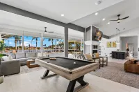 Luxe Waterfront Hideaway w Pool & Pirate Ship Dock