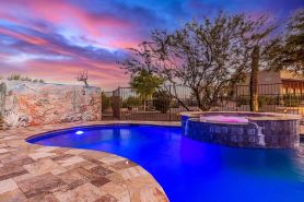 Desert Foothils Rustic Resort Oasis w Pool Spa