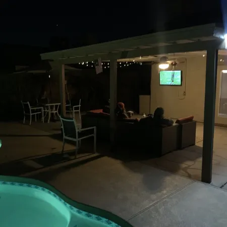 Desert Escape with Private Heated Pool & Backyard