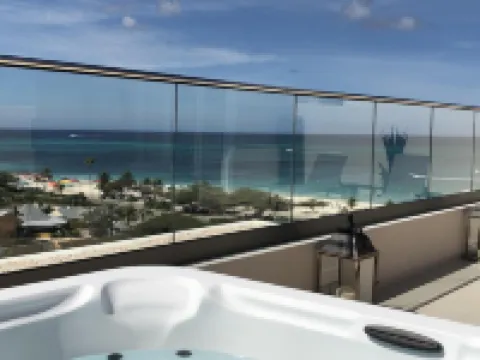 ROYAL PENTHOUSE-New stunning two storey penthouse condo with roof top terrace
