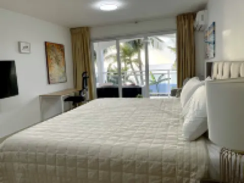 Maho Beach Escape; Sunset Ocean View