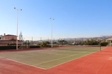 Modern apartment with great pool, next to harbour, boulevard and beach