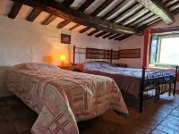 Peaceful rustic house with stunning views, garden and pergola.