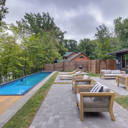Riverfront Appleton Home with Pool and Boat Dock!