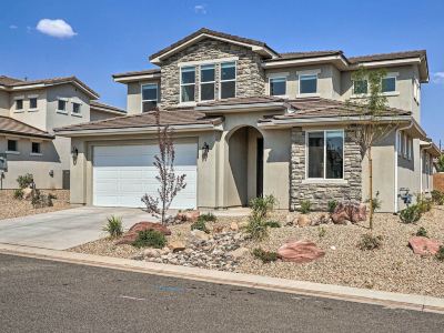 Utah Group Getaway w/ Patio! Swim, Soak & Hike