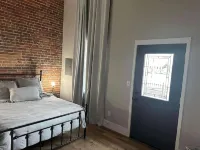Stylish & Modern 2-Bdrm Apt in Downtown Warsaw featuring an urban rooftop deck.