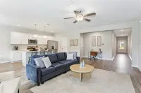 Hearth & Haven  4BR w/ Game Room + Fire Pit Walk to Foley Sports Complex
