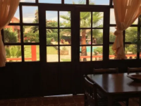 villa with pool by the sea