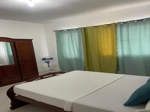 Spacious 4-bedroom apartment in serene Tarrafal with WiFi