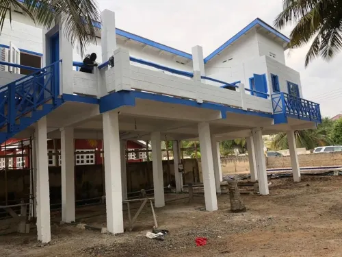 Stunning beachfront villa on the beach Hotels in Kokrobite