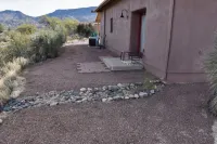 Unique top of the world straw bale cottage has ASTOUNDING views.