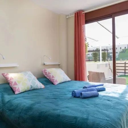 Golf San Jordi (Vinaros) Apartment 81m2 2 bedrooms, 2 bathrooms and living room 2 gardens.