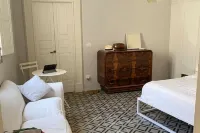 Old courtyard house in the village