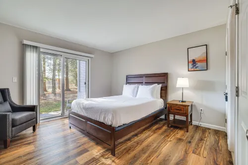 Steps to Lake Tanglwood: Tranquil Wooded Retreat - balcony