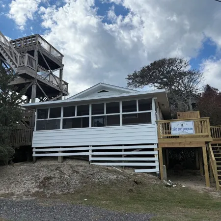 Surf Side Bungalow- Ocean front with 3 story deck