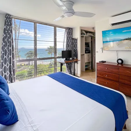 Kamaole Nalu 305 - Breathtaking Ocean Views, Renovated, Ocean Front, Split AC!