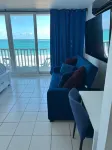 Modern Beach Front Studio -Oceanview Balcony. On CONDADO BEACH San Juan PR
