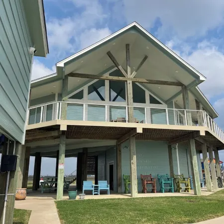 Wow This View!! Watch Dolphins Swim & Swing Downstairs with Gulf & Beach Views!
