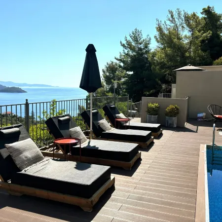 Superior 3-Bedroom Villa Cassiope with Private Pool and Breathtaking Sea Views
