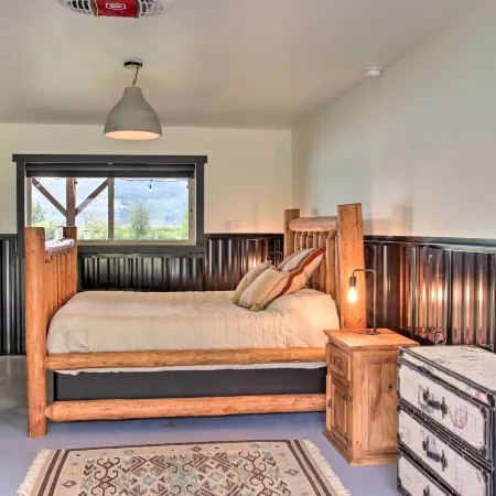 Waterfront Cabin w/ 2 Boat Docks & Mtn Views!