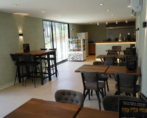 New Green Airport Hotel تناول الطعام Photos