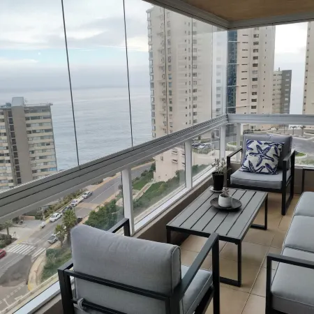 Modern 4BR Apartment with Ocean View Hotels in Concon