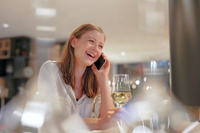 レストラン モーベンピック ホテル フランクフルト シティーの写真