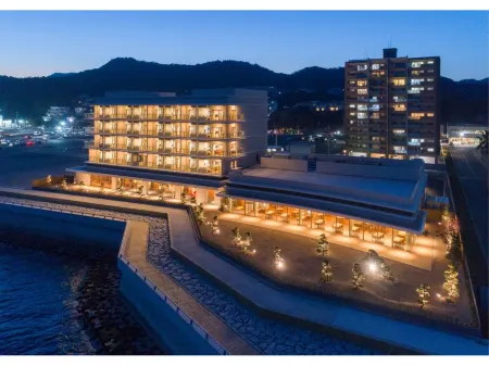 Shimonoseki Onsen Kaze No Umi Отели рядом с достопримечательностью «Kaikyo Yume Tower（360° Sky View）»
