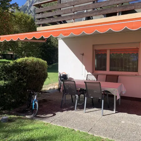 Ferienwohnung Waldrand EG Отели в г. Ленк