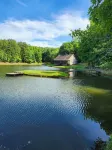 Serene Lake Cabin on private lake situated on 46 acres
